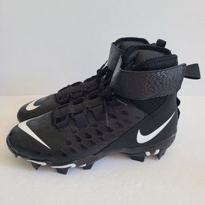 NEW Nike Force Savage 2 Shark Football Cleats BV0151-001 Size 8 Wide Black